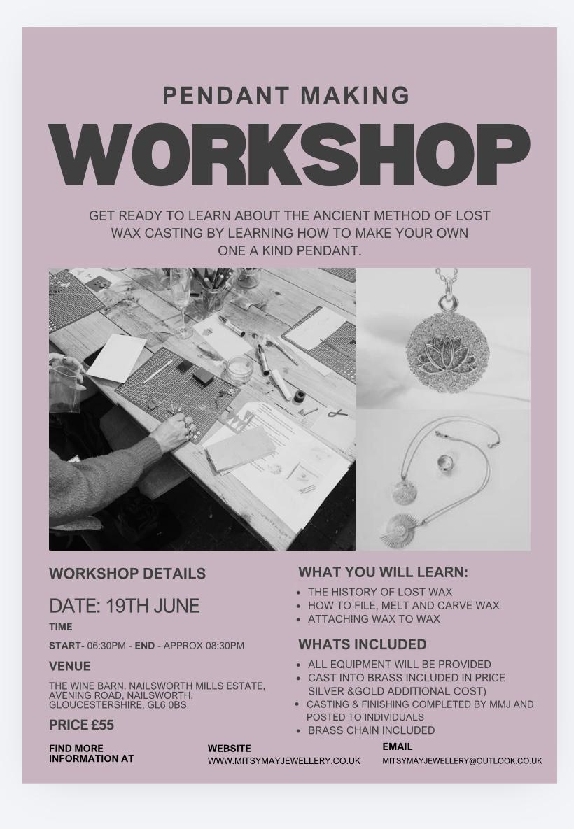 Pendant Making Workshop