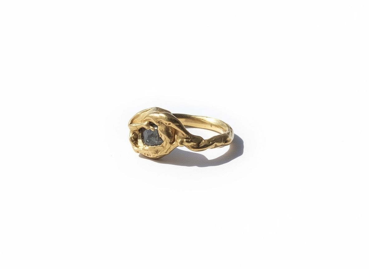 Green Sapphire Ring