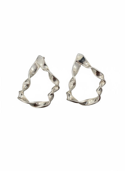 Twists and Tangled Teardrop Earrings