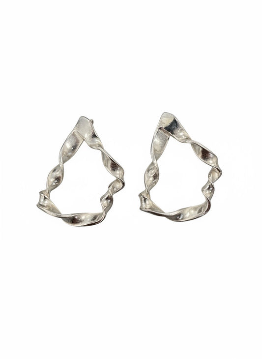 Twists and Tangled Teardrop Earrings